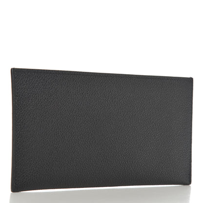 Louis Vuitton Calfskin Felicie Chain Wallet Card Holder Insert Black 3 of 6