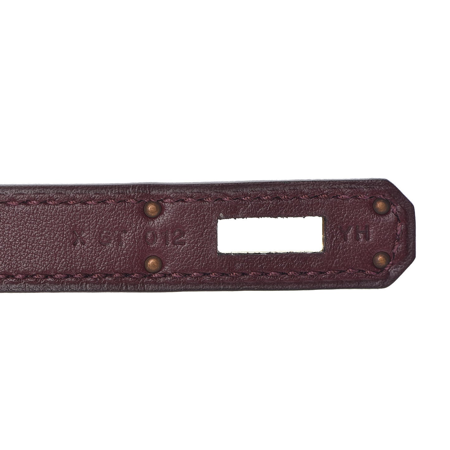 Swift Kelly Cut Clutch Pochette Bordeaux