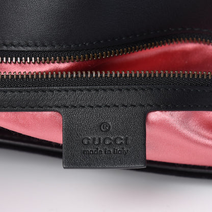 Gucci Velvet Matelasse Medium GG Marmont Shoulder Bag Black 6 of 15