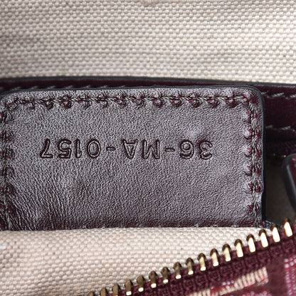 Christian Dior Oblique Boston Bag Bordeaux 8 of 12