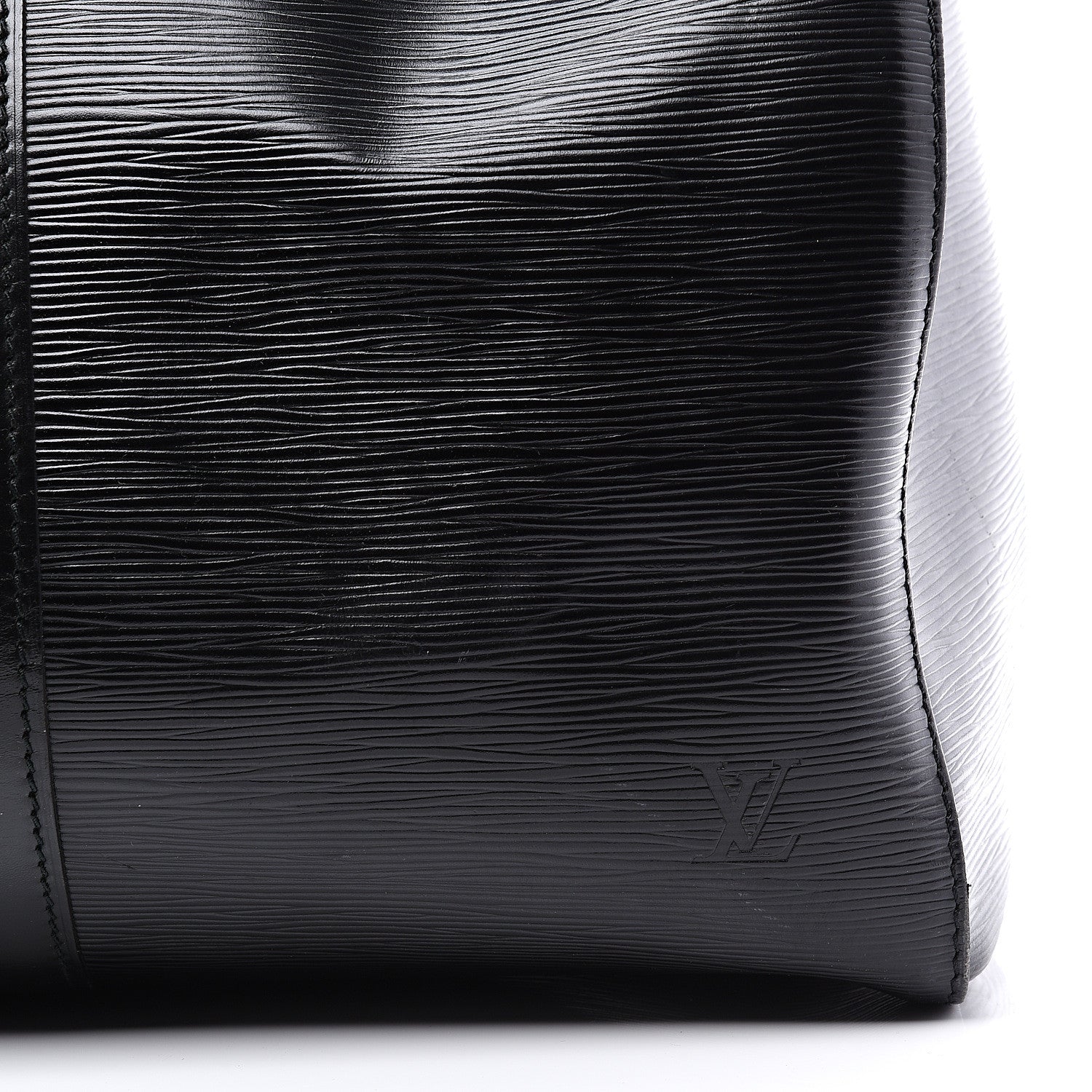 Louis Vuitton Epi Keepall 45 Black 8 of 12