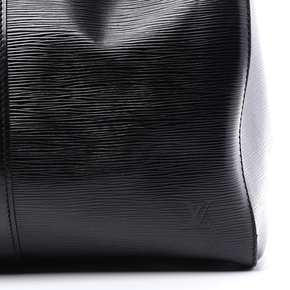 Louis Vuitton Epi Keepall 45 Black 8 of 12