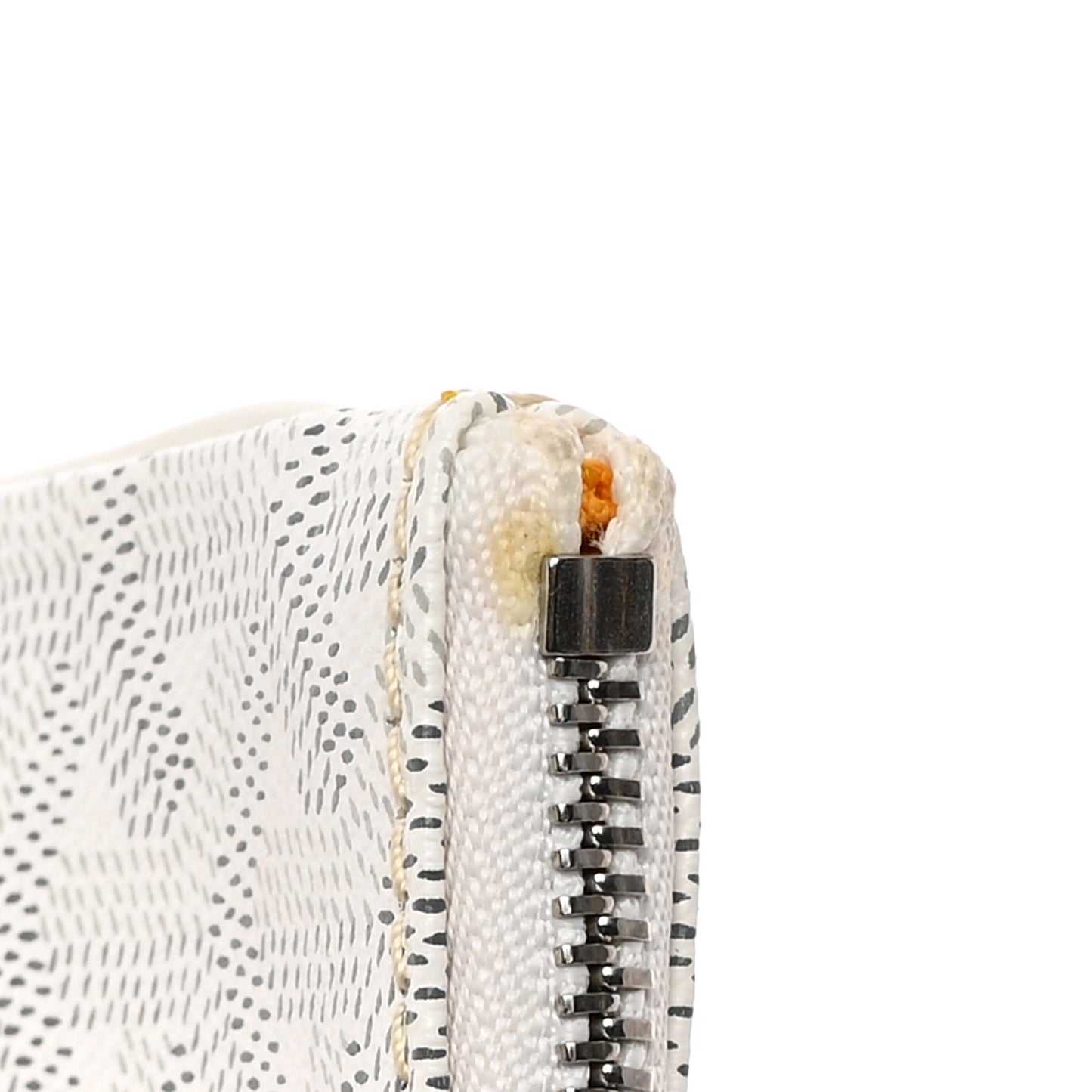 Goyardine Senat Pochette MM White