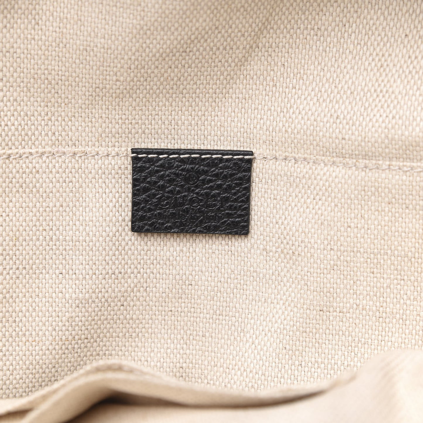 Pebbled Calfskin Soho Chain Backpack Black