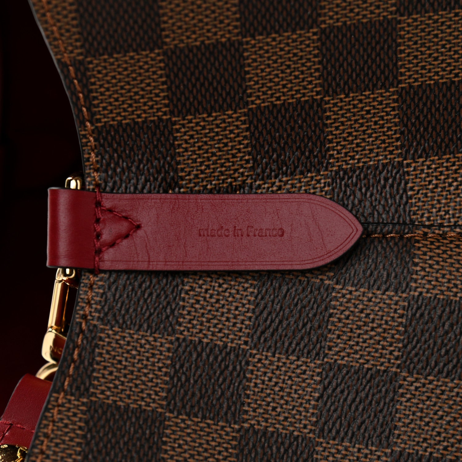 Louis Vuitton Damier Ebene Neonoe MM Cherry Berry 7 of 10