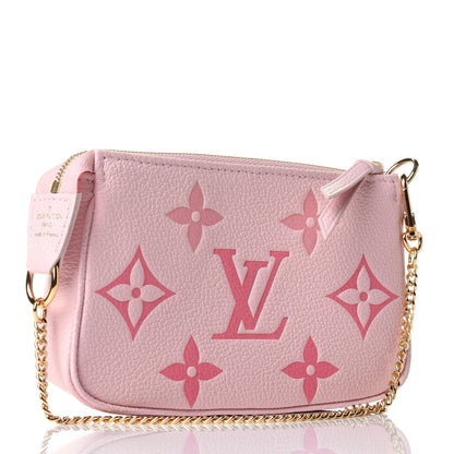 Louis Vuitton Empreinte Monogram Giant By The Pool Mini Pochette Accessories Bouton De Rose 2 of 4