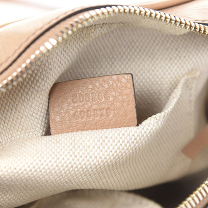 Gucci Pebbled Calfskin Small Soho Disco Bag Camelia 6 of 13