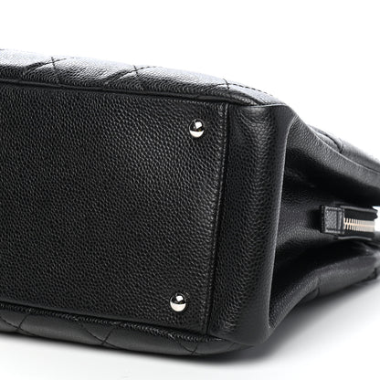 Chanel Caviar Quilted Timeless CC Soft Tote Black 7 of 9