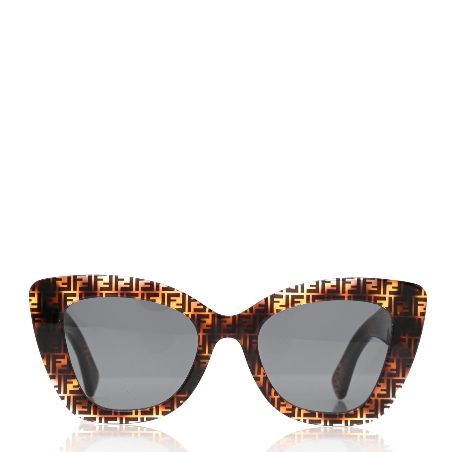 Acetate F is Fendi FF 51mm Cat Eye Sunglasses 0327/S Tortoise Camouflage