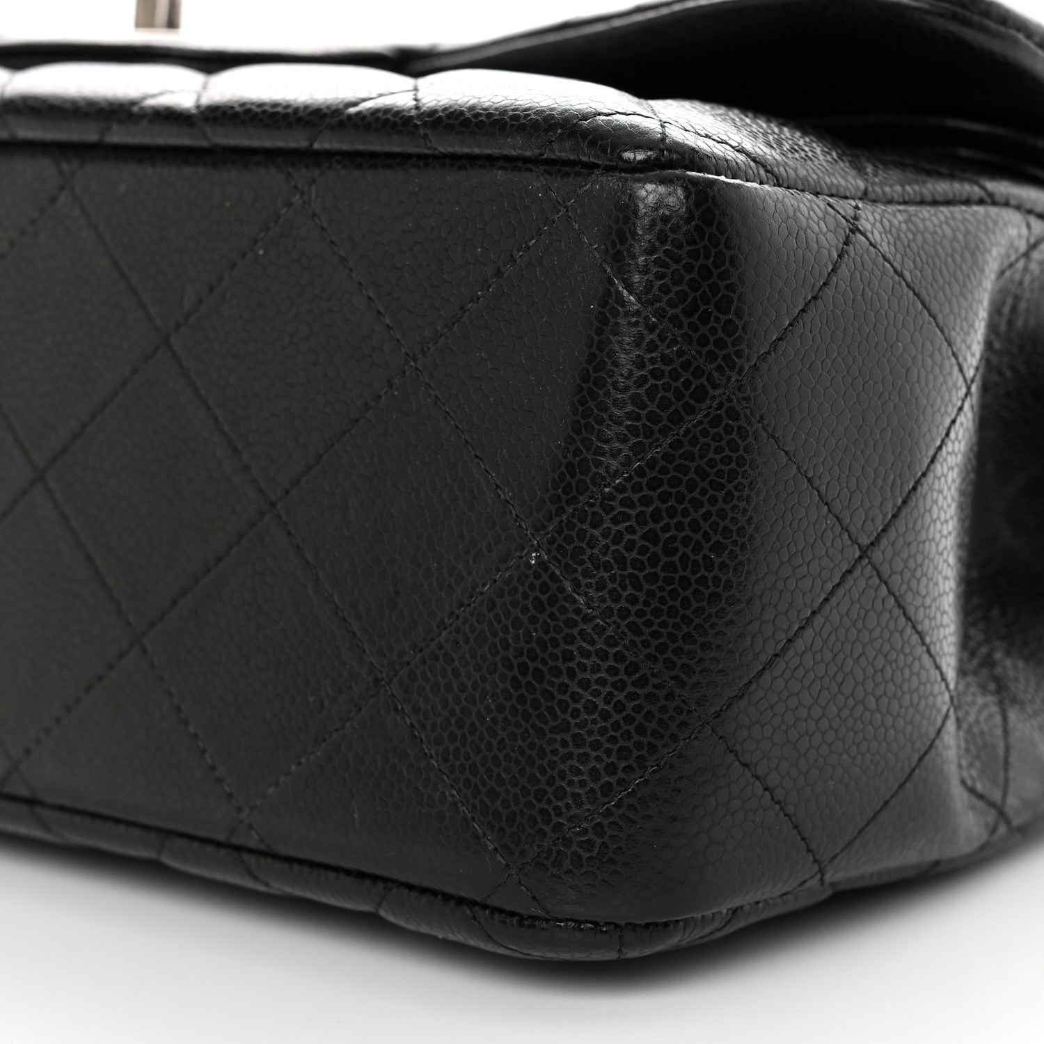 Chanel Caviar Quilted Jumbo Double Flap Black 10 of 10