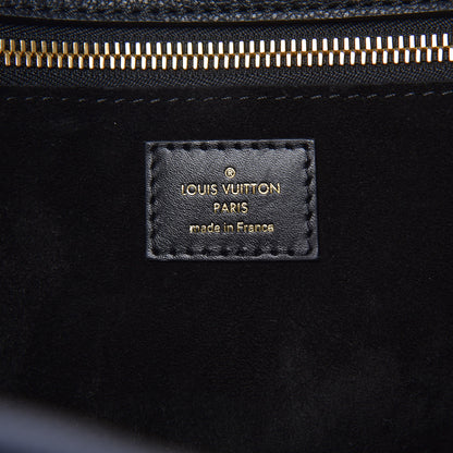 Louis Vuitton Veau Cachemire Tote W PM Black 6 of 9