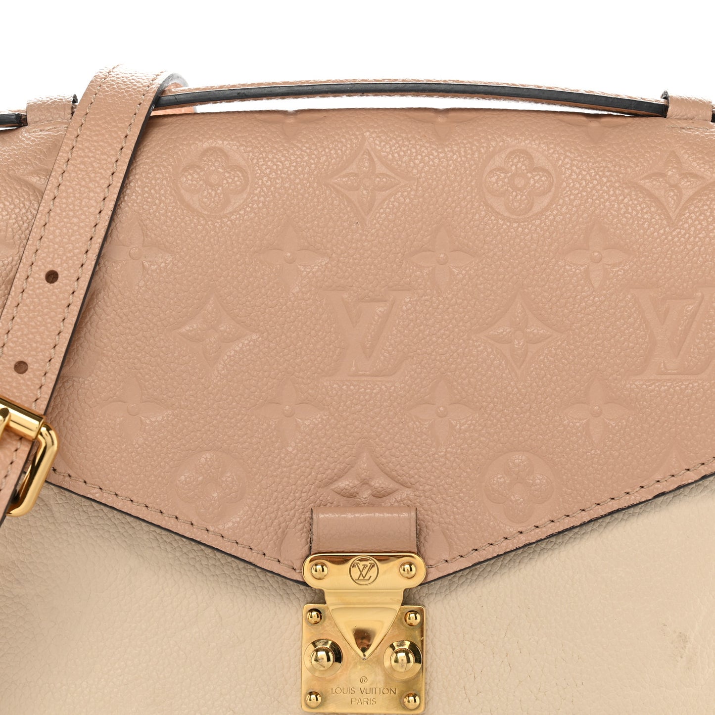 Empreinte Pochette Metis Beige Rose Creme