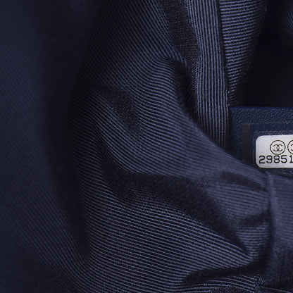 Chanel Denim Quilted Large 19 Flap Blue 7 of 11