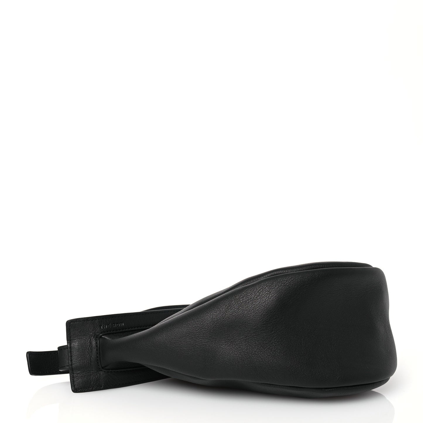 Smooth Calfskin Small Slouchy Banana Bag Black