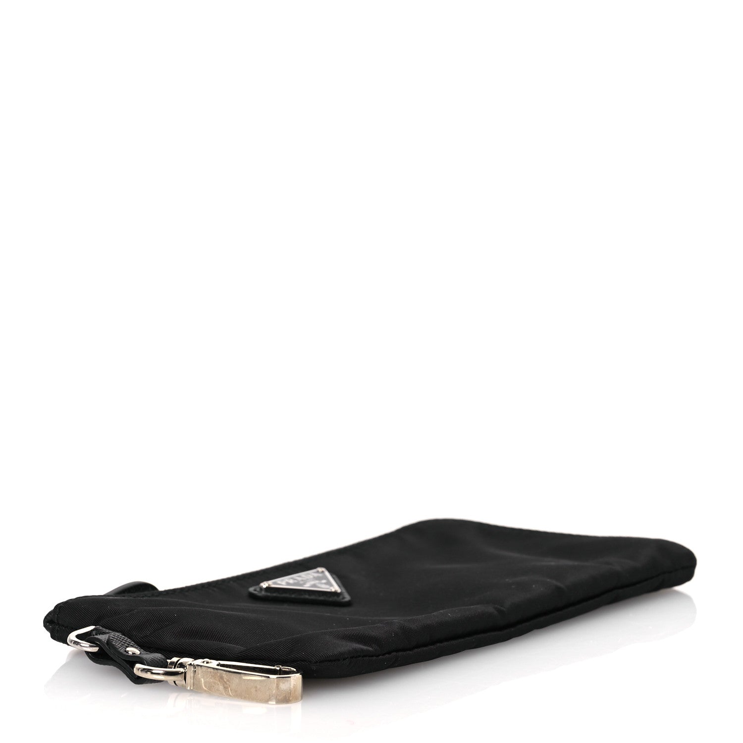 Prada Tessuto Nylon Flat Pouch Black 4 of 6