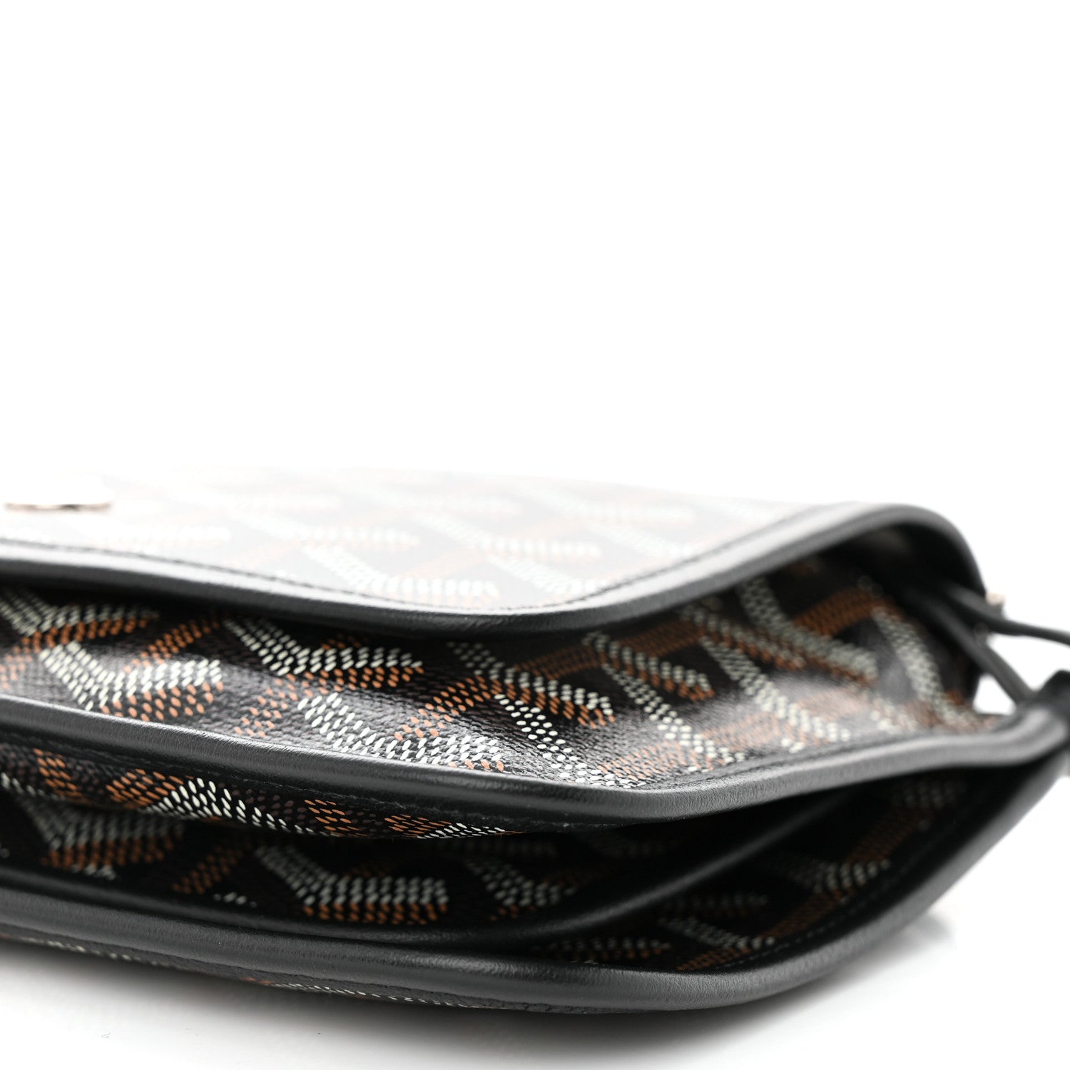 Goyard Goyardine Plumet Wallet Clutch Black 10 of 10