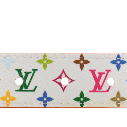 Louis Vuitton LV X TM Monogram Multicolor D Ring 80 32 Belt 3 of 6