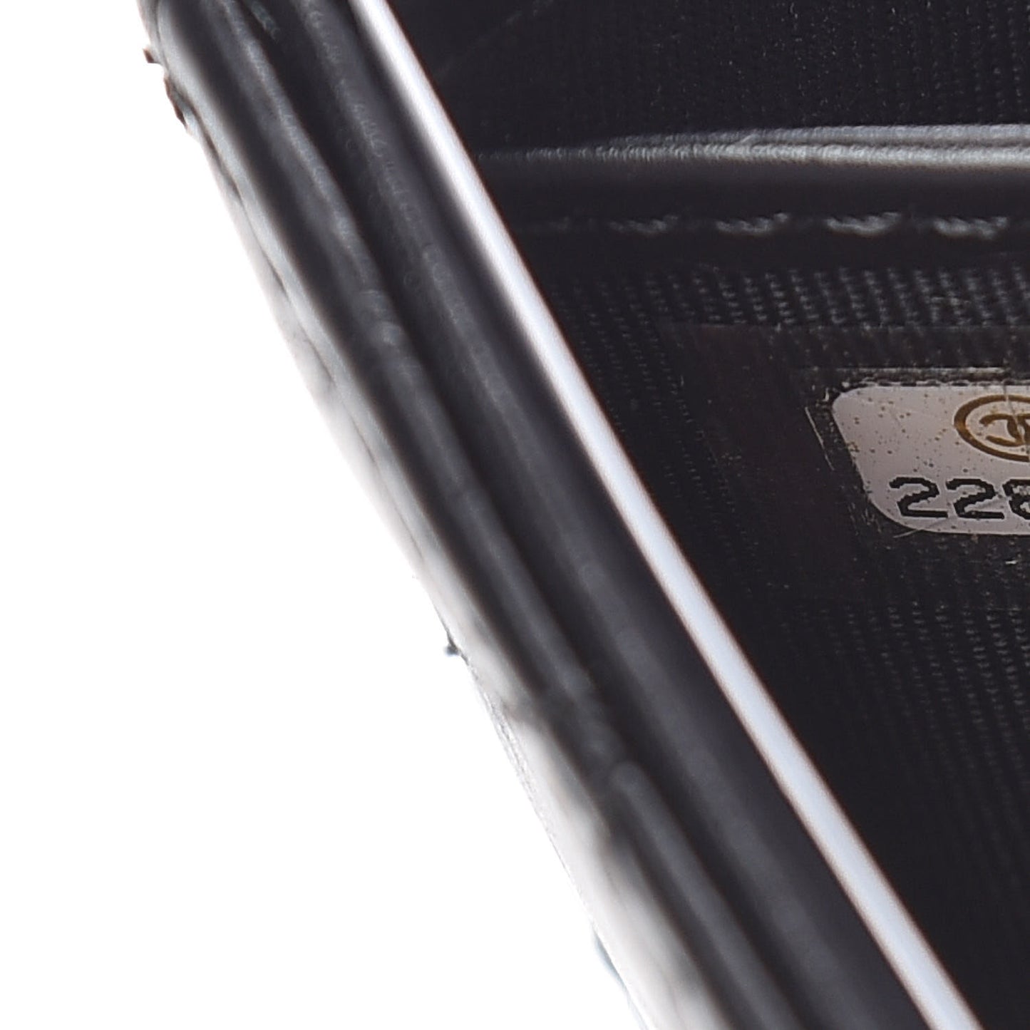 Aged Calfskin Quilted 2.55 Reissue Flap Wallet So Black