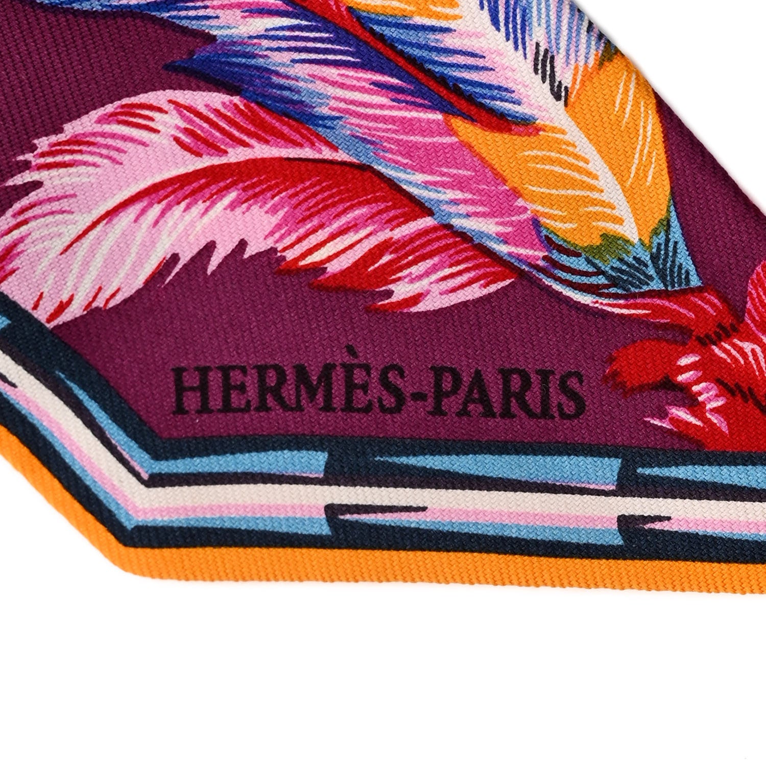 Hermes Silk Brazil Twilly 2 of 5