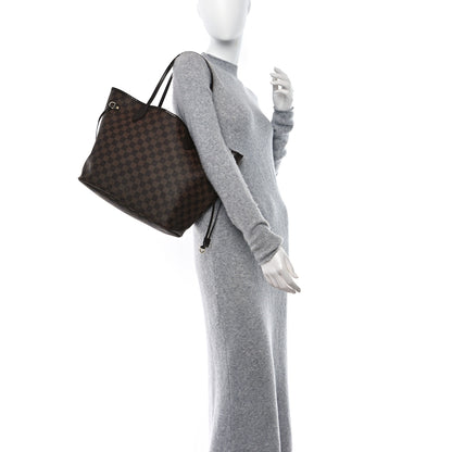Louis Vuitton Damier Ebene Neverfull MM 2 of 12