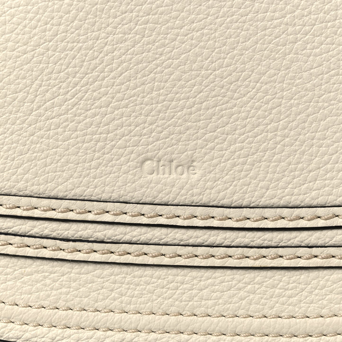 Raffia Small Grain Calfskin Medium Marcie Basket White