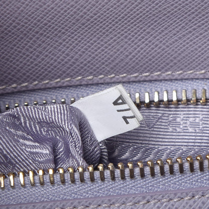 Prada Saffiano Medium Galleria Double Zip Tote Glicine 8 of 9
