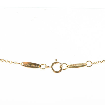 Tiffany 18K Yellow Gold Yellow Diamond Elsa Peretti Open Heart Pendant Necklace 7 of 8