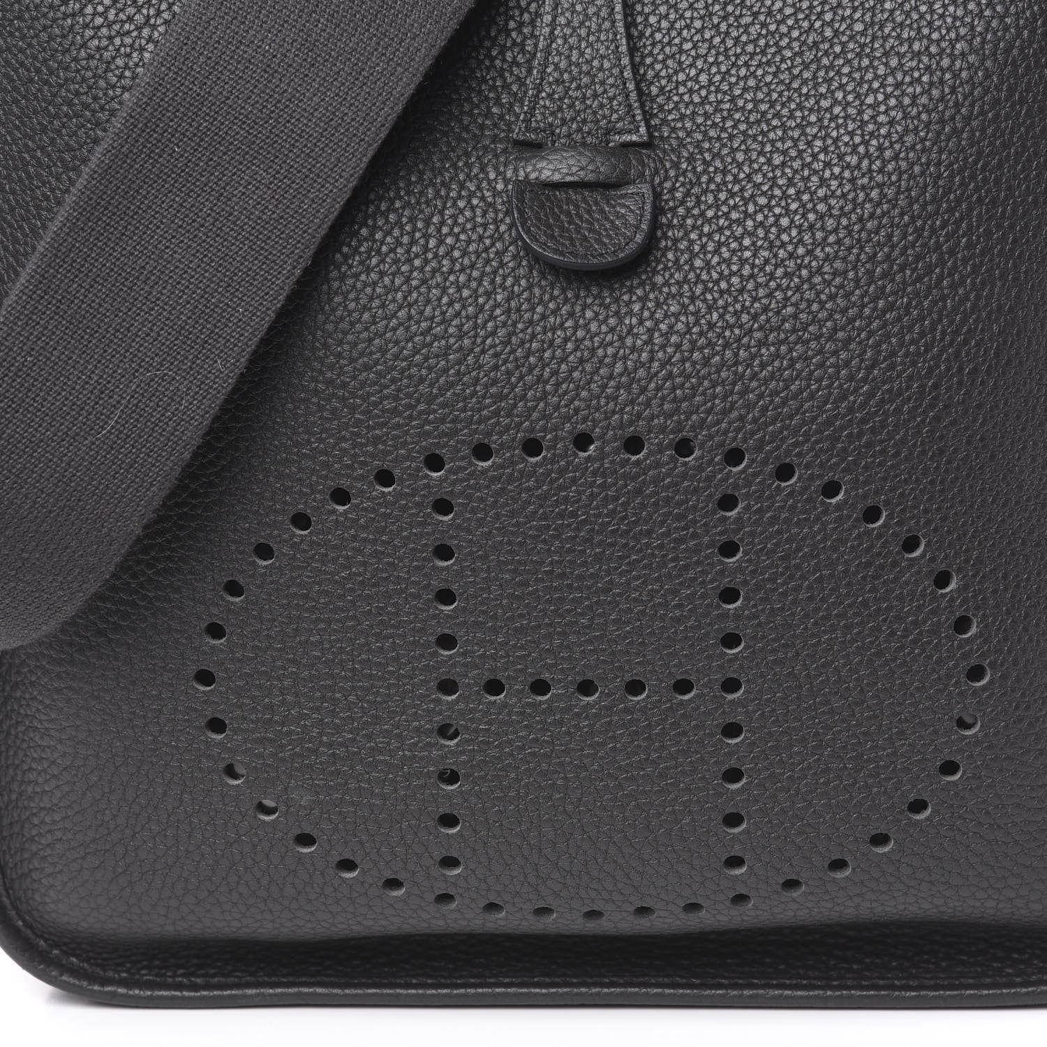 Hermes Taurillon Clemence Evelyne III PM Plomb 7 of 9