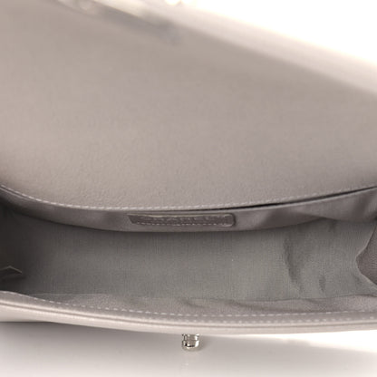 Chanel Caviar Quilted Medium Boy Flap Grey 4 of 8
