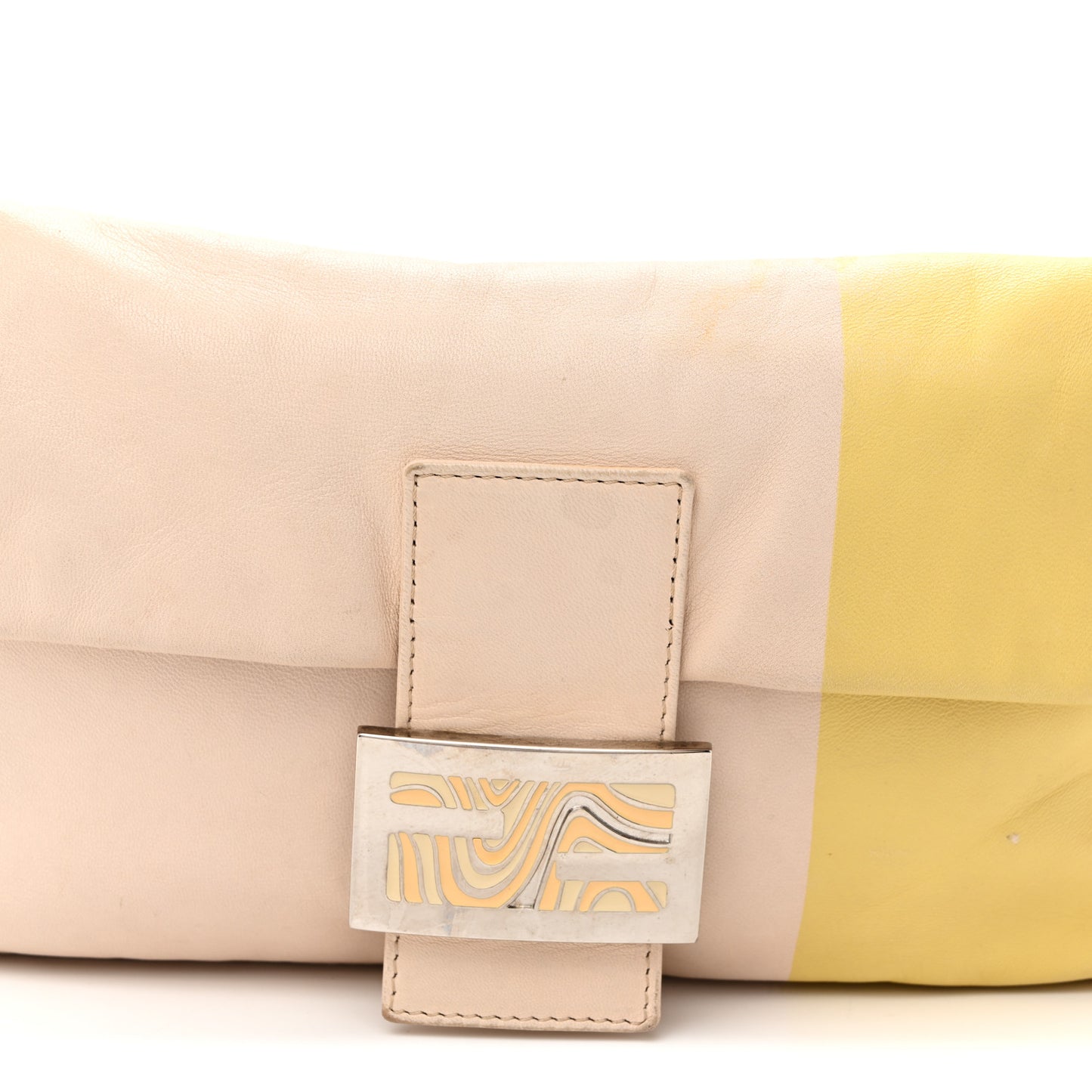 Nappa Baguette Pink Yellow