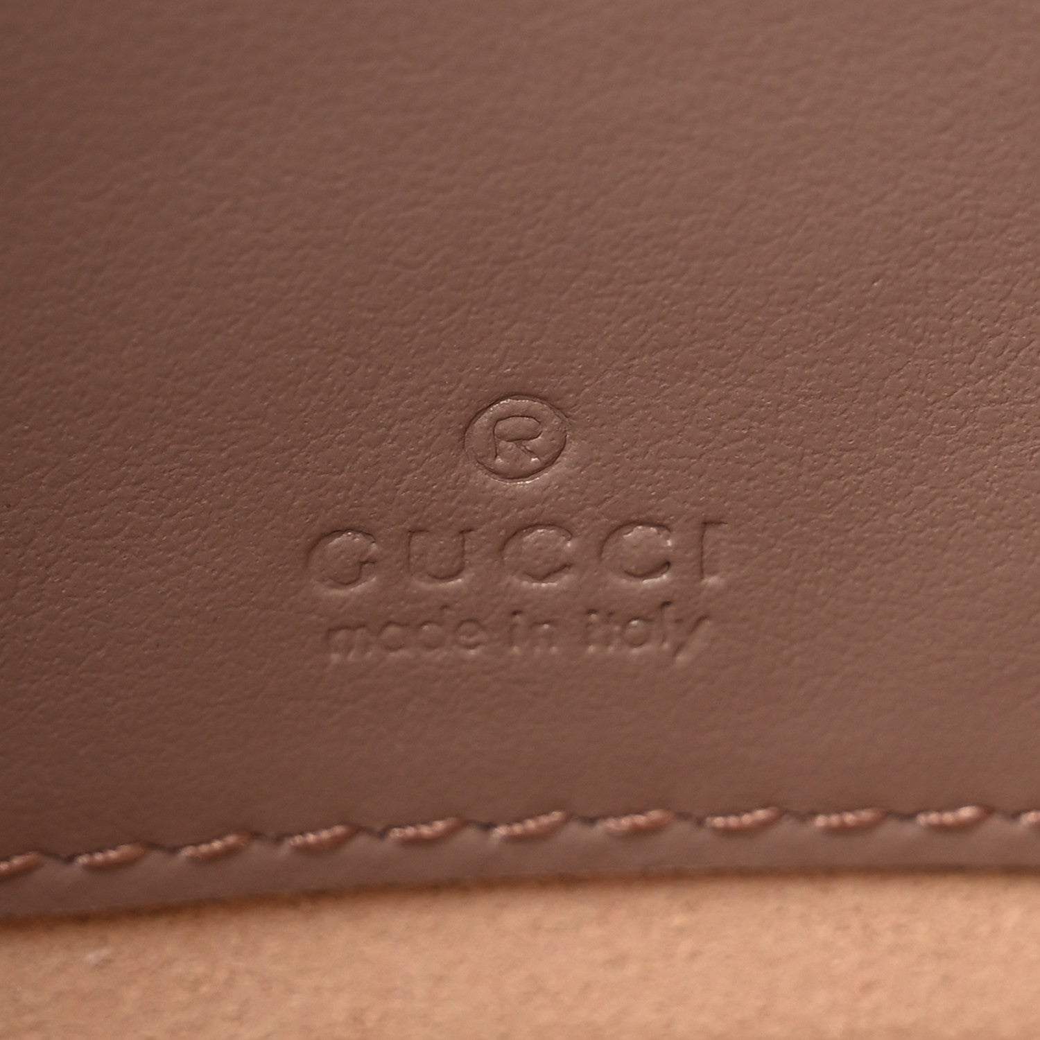 Gucci Calfskin Matelasse GG Marmont Wrist Wallet Porcelain Rose 6 of 6