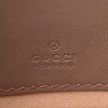 Gucci Calfskin Matelasse GG Marmont Wrist Wallet Porcelain Rose 6 of 6