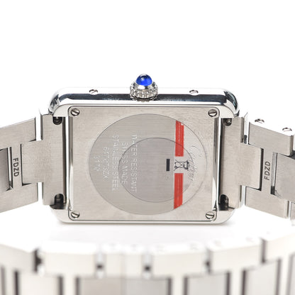 Cartier Stainless Steel 24mm Tank Solo Quartz Watch 4 of 5