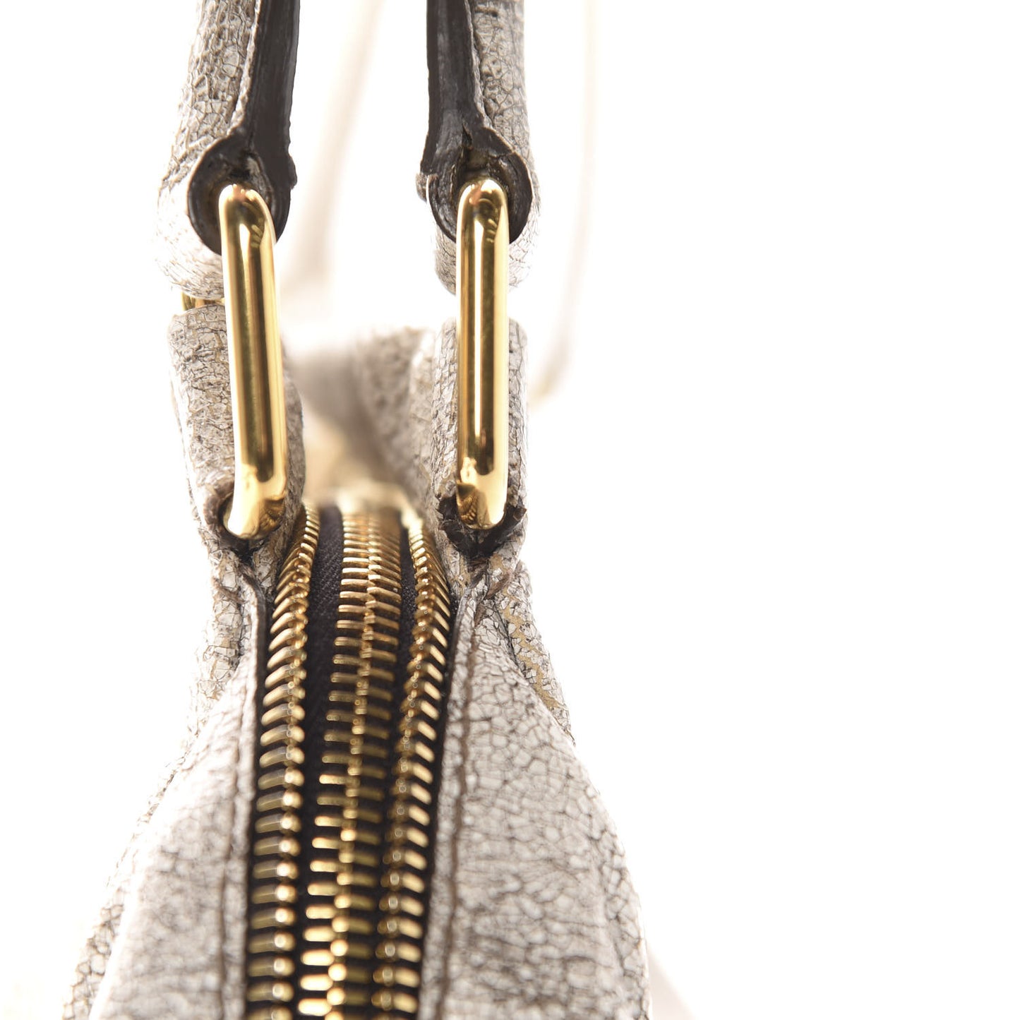 Craquele Shoulder Bag Talco