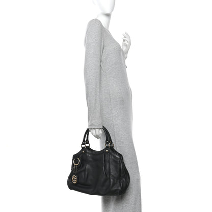 Gucci Calfskin Medium Sukey Tote  Black 2 of 16