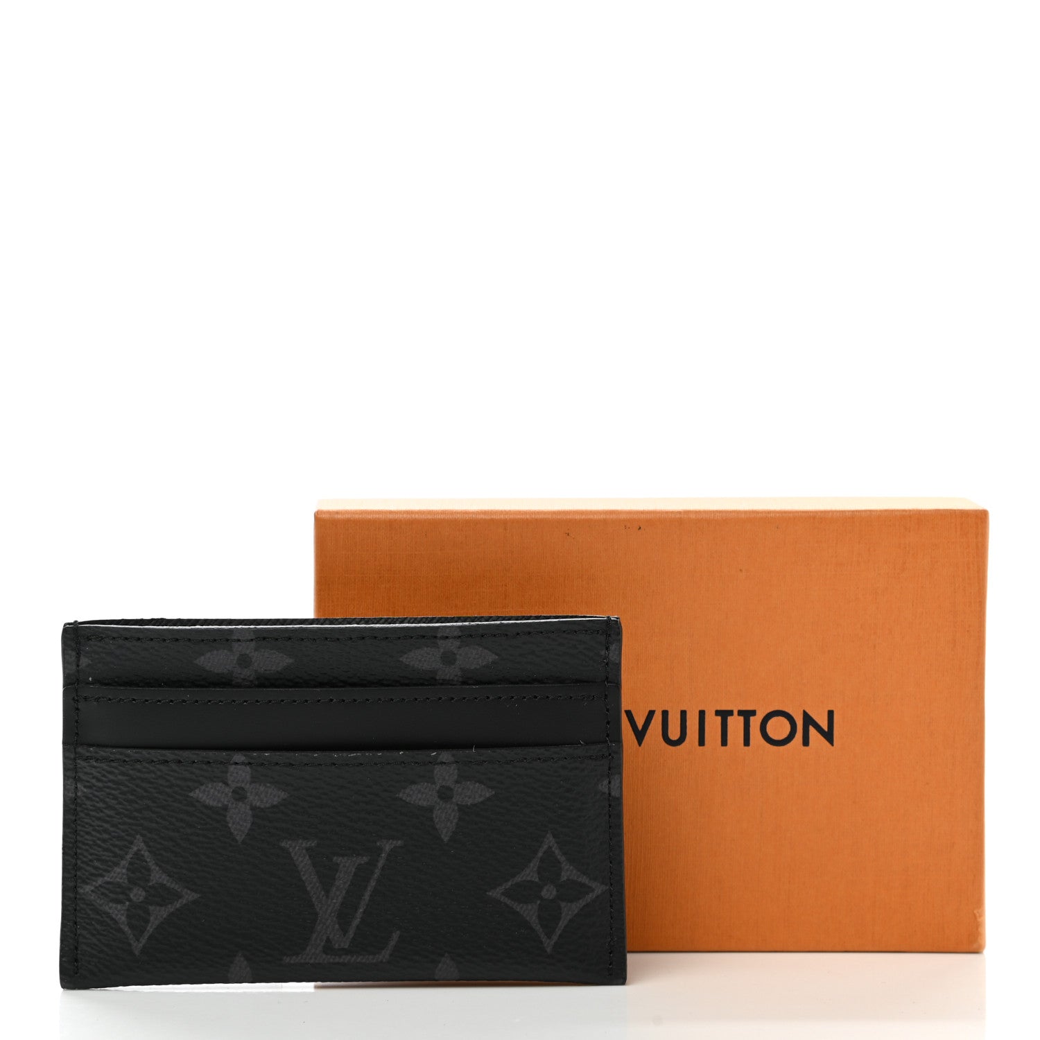 Louis Vuitton Monogram Eclipse Porte-Cartes Double Card Holder 8 of 8