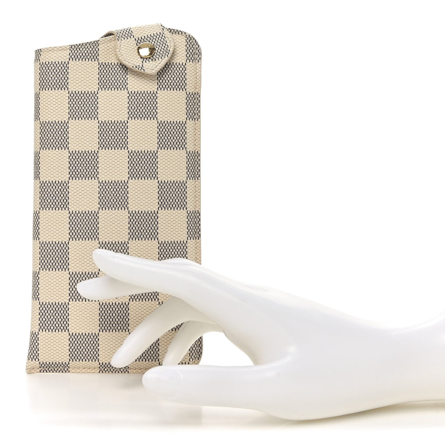Louis Vuitton Damier Azur Sunglasses Case MM 2 of 6
