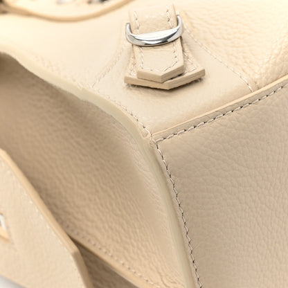 Balenciaga Grained Calfskin Neo Classic Silver Hardware S City Cream 12 of 14