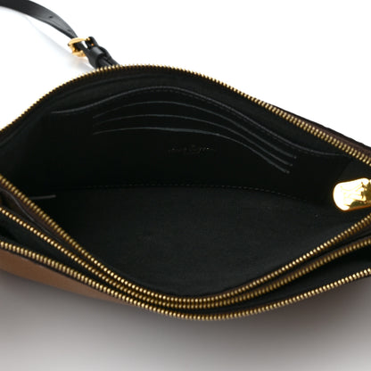 Louis Vuitton Reverse Monogram Giant Double Zip Pochette 5 of 9