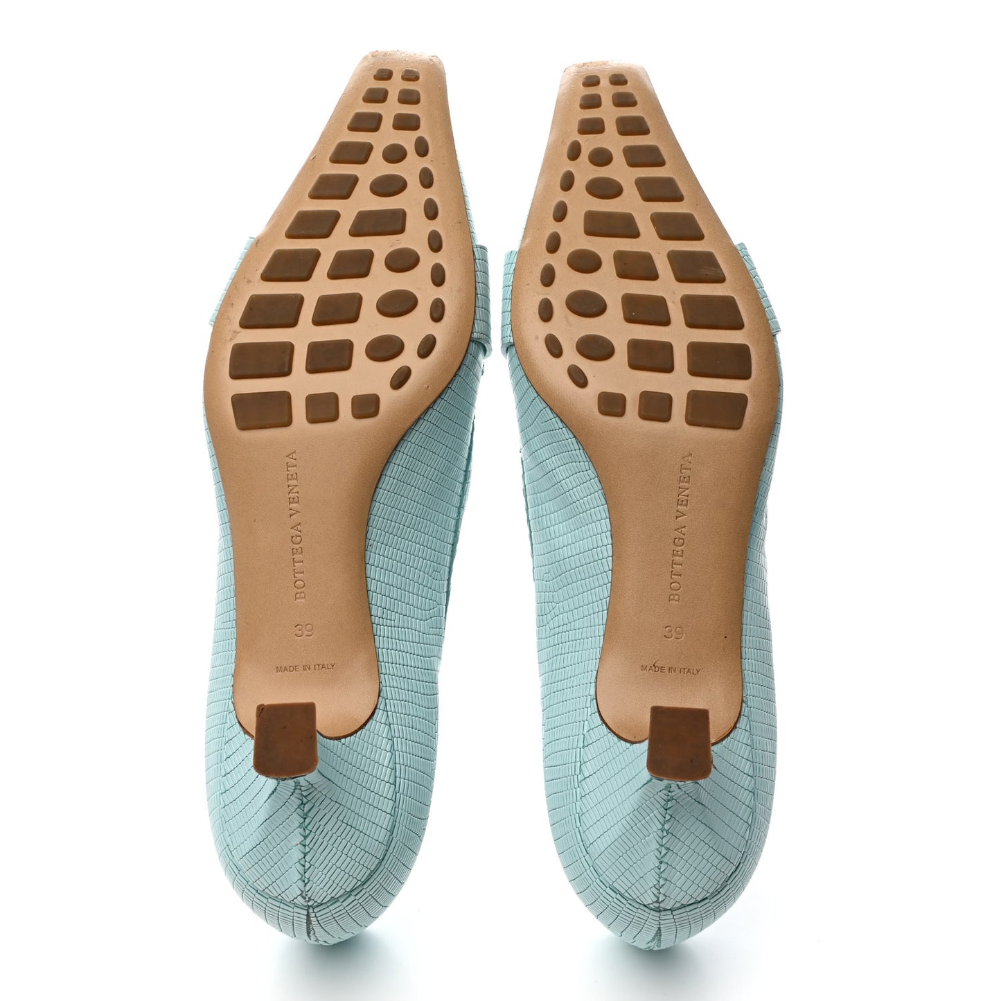 Embossed Madame Pumps 39 Blue