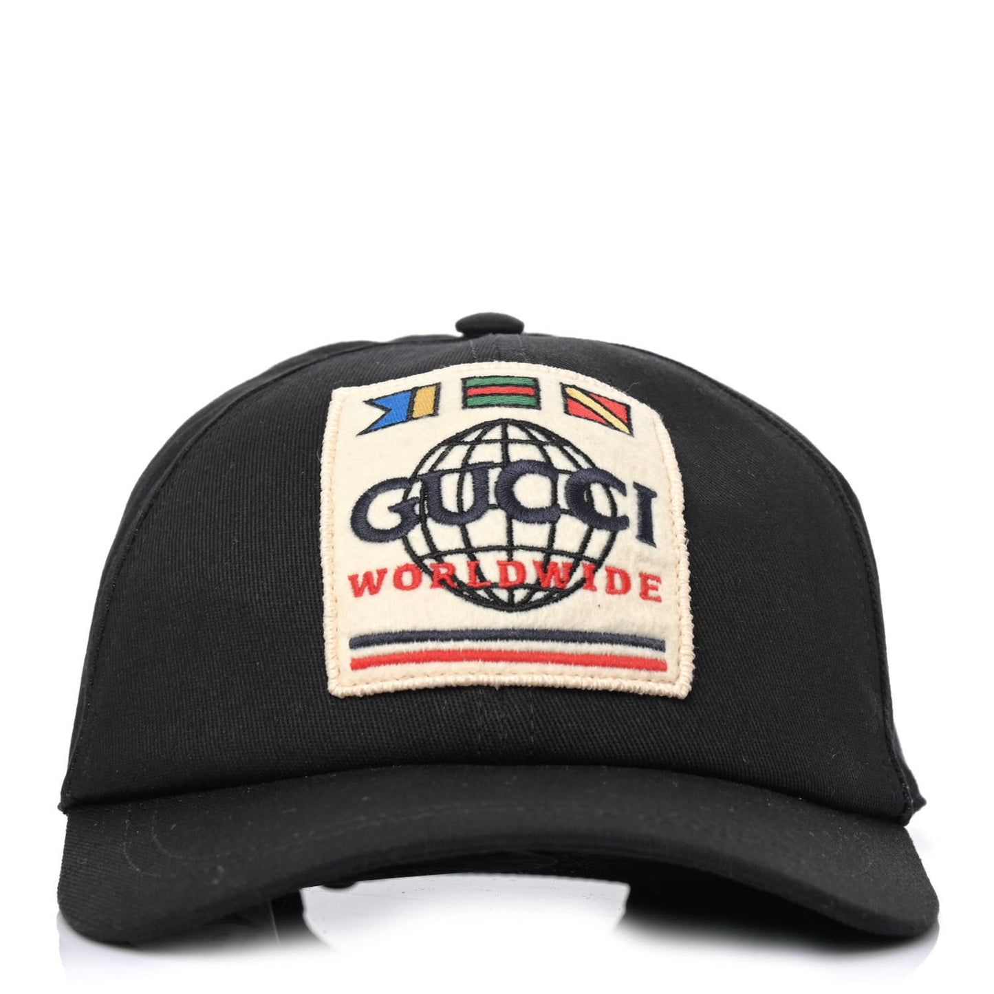Cotton Worldwide Baseball Hat L Black