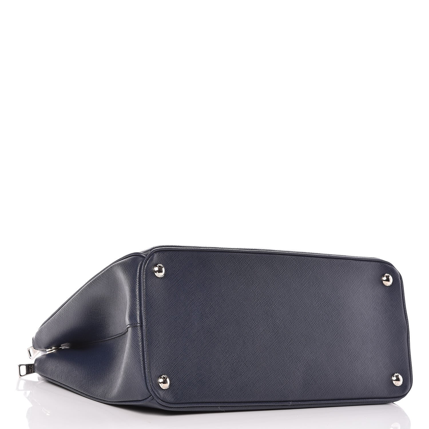 Prada Saffiano Medium Galleria Double Zip Tote Baltico 4 of 9