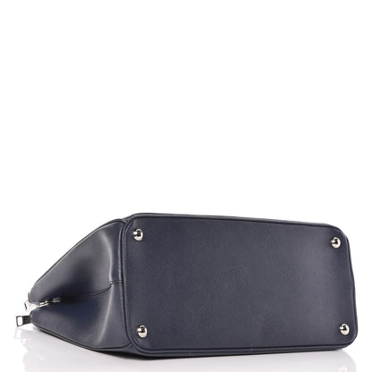 Prada Saffiano Medium Galleria Double Zip Tote Baltico 4 of 9