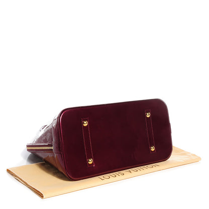 Louis Vuitton Vernis Alma GM Rouge Fauviste 4 of 8
