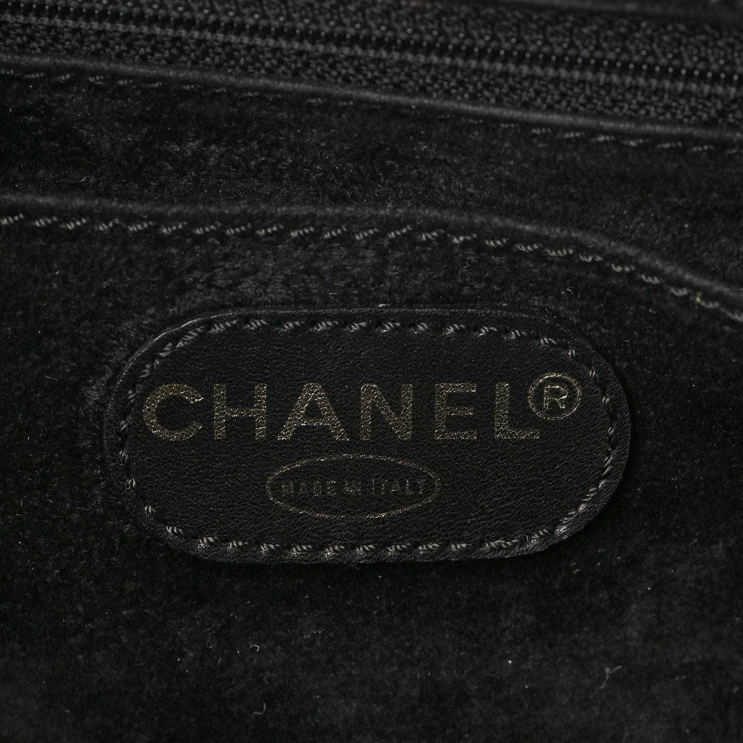 Patent CC Vanity Cosmetic Case Black