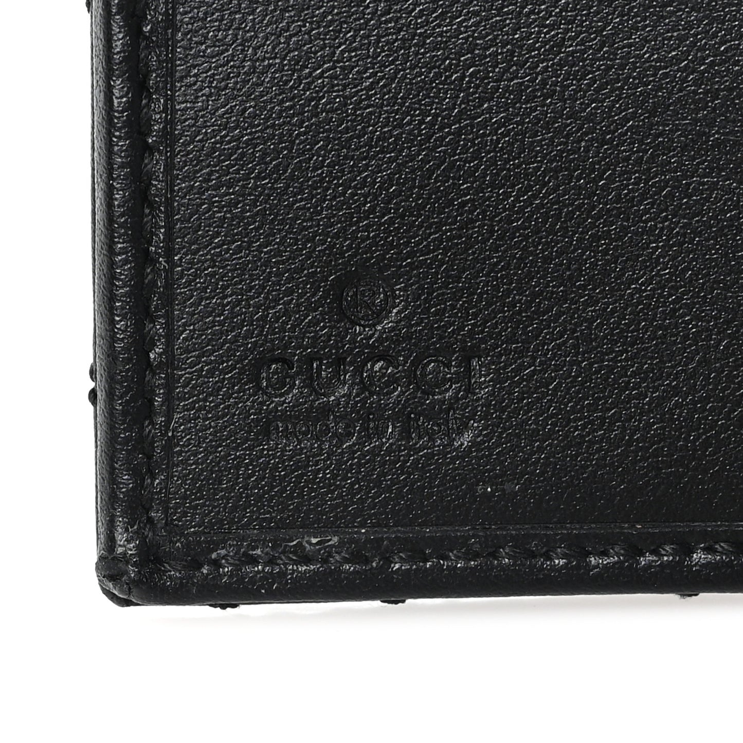 Calfskin Matelasse GG Marmont Card Case Wallet Black