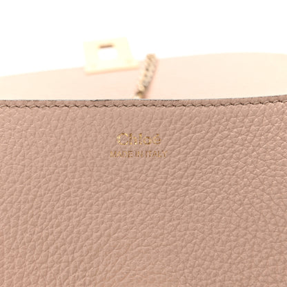 Chloe Grained Lambskin Medium Drew Shoulder Bag Cement Pink 6 of 11