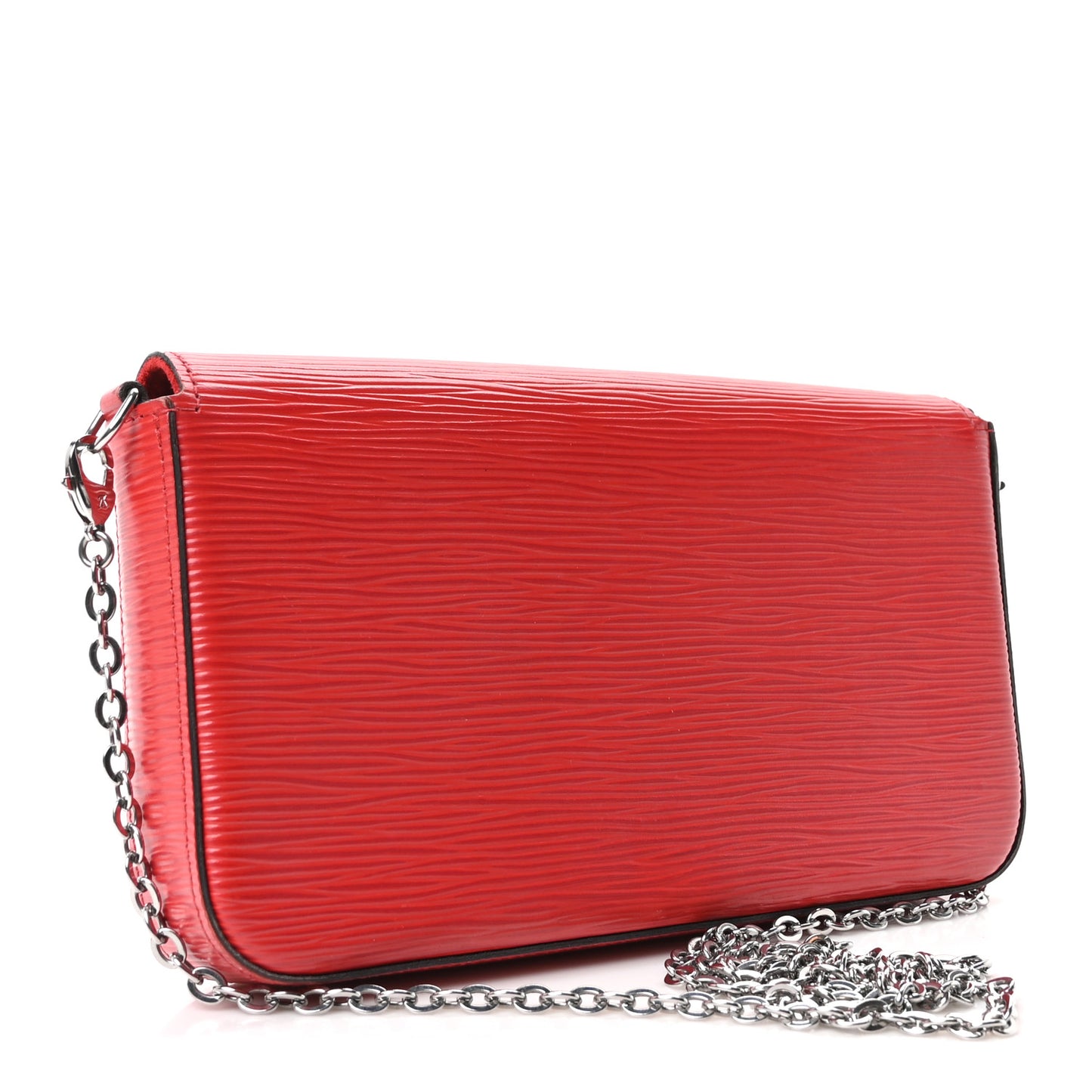 Epi Pochette Felicie Coquelicot