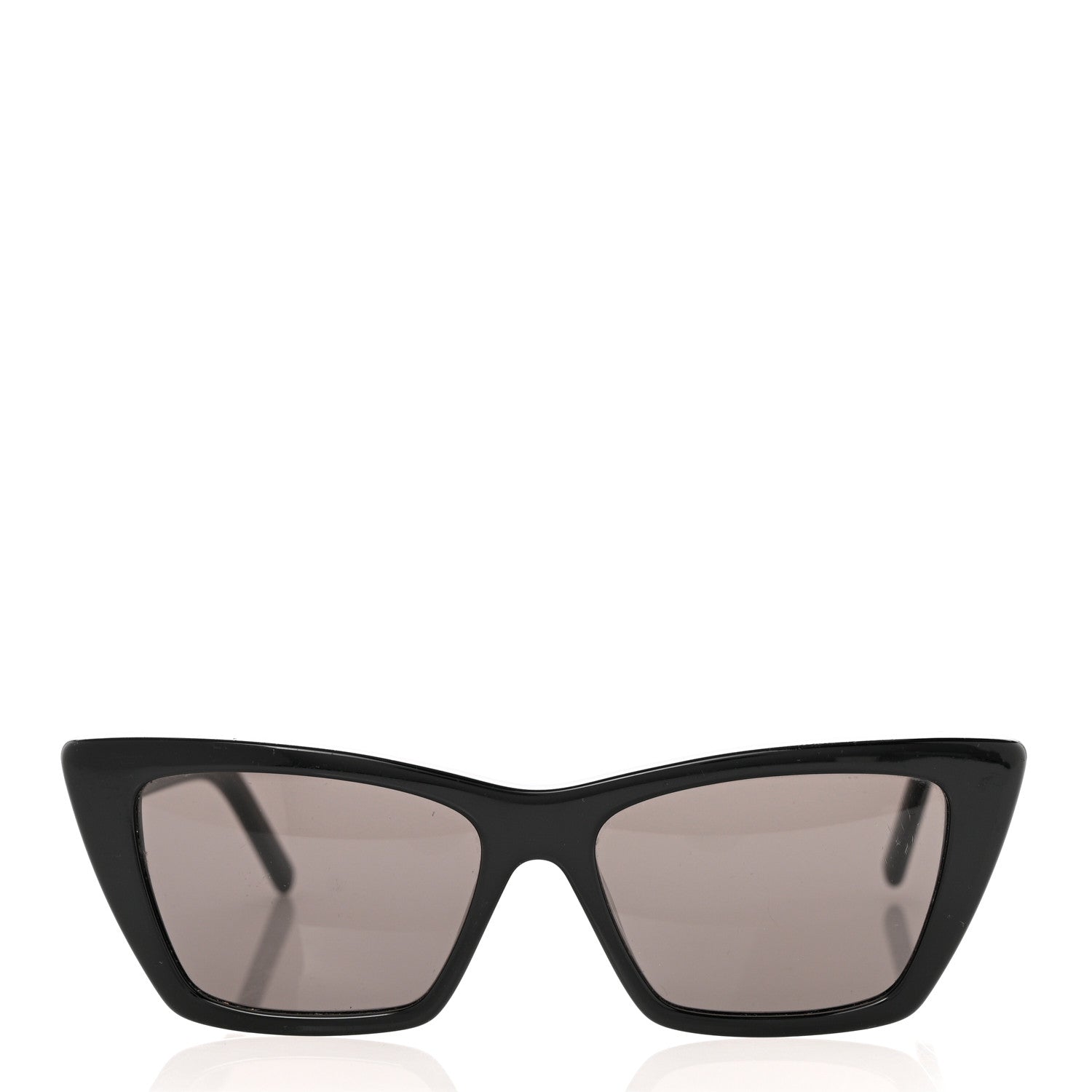 Saint Laurent Acetate Mica Cat Eye Sunglasses SL 276 Black 2 of 9
