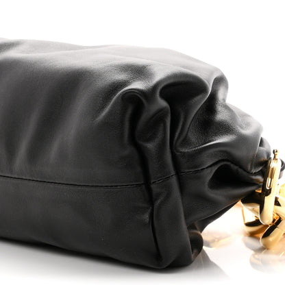Bottega Veneta Calfskin The Pouch Chain Black 9 of 9